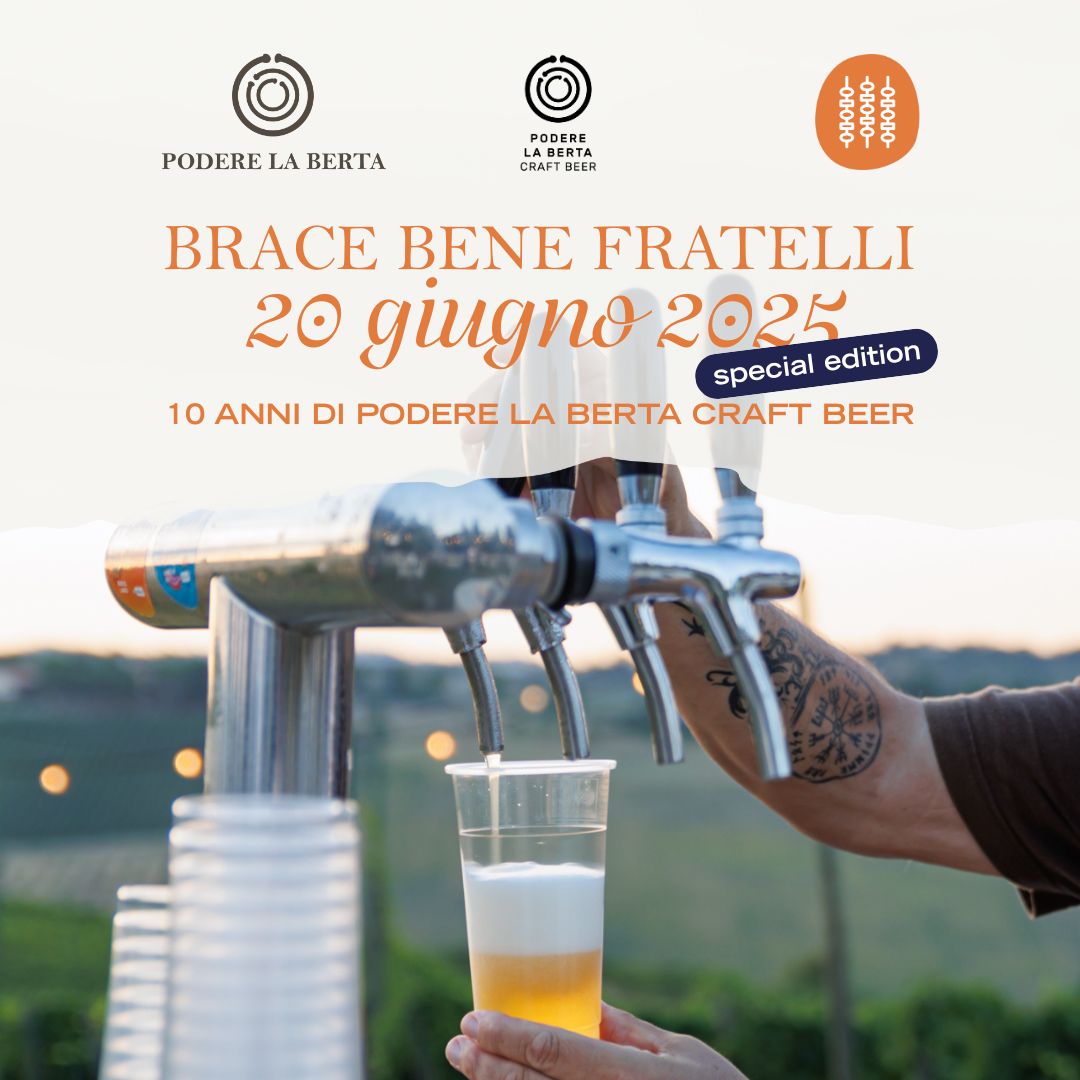Brace Bene Fratelli Special edition - 10 anni del birrificio - 20 giugno 2025