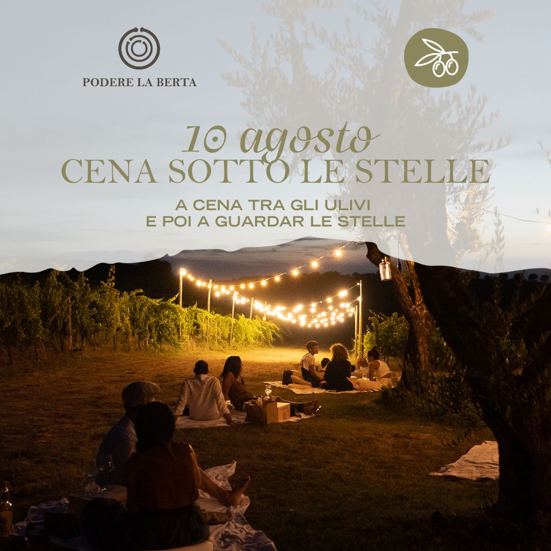 Cena sotto le stelle - 10 agosto 2025