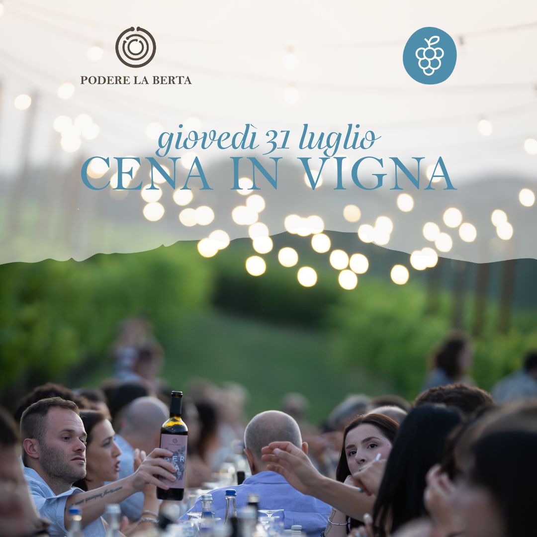 Cena in vigna - 31 luglio 2025