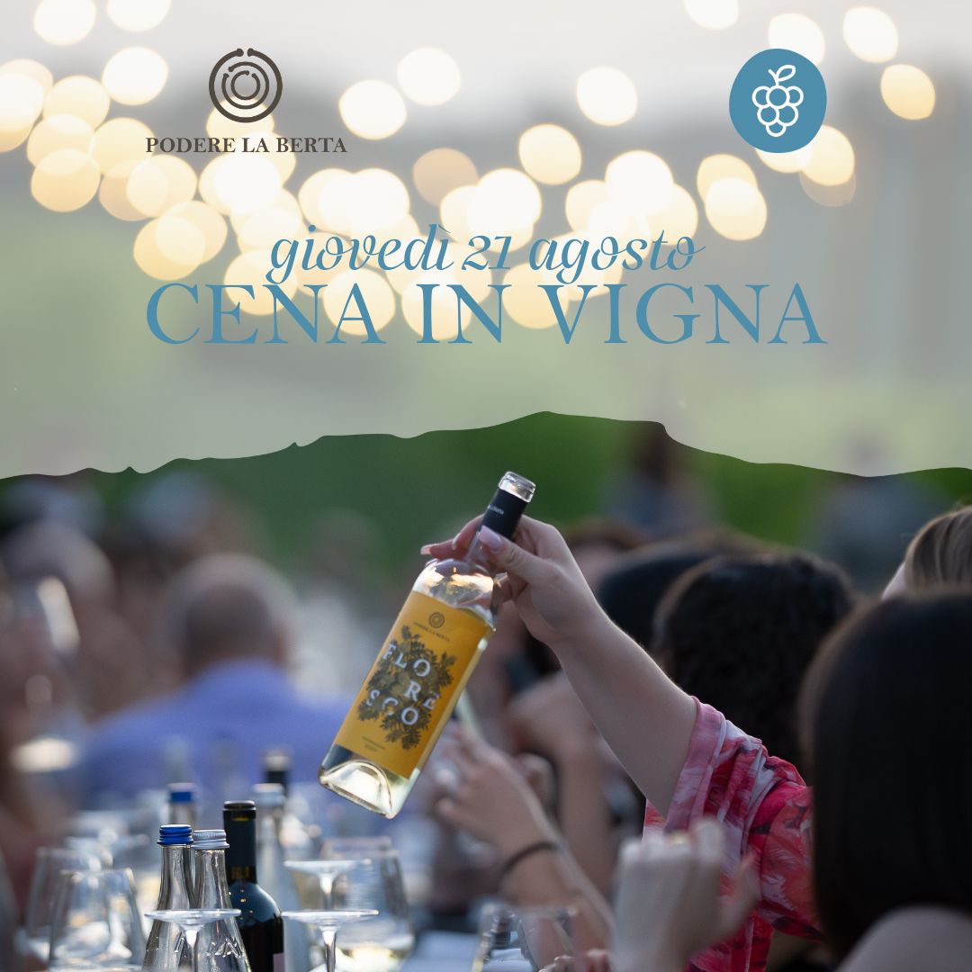 Cena in vigna - 21 agosto 2025