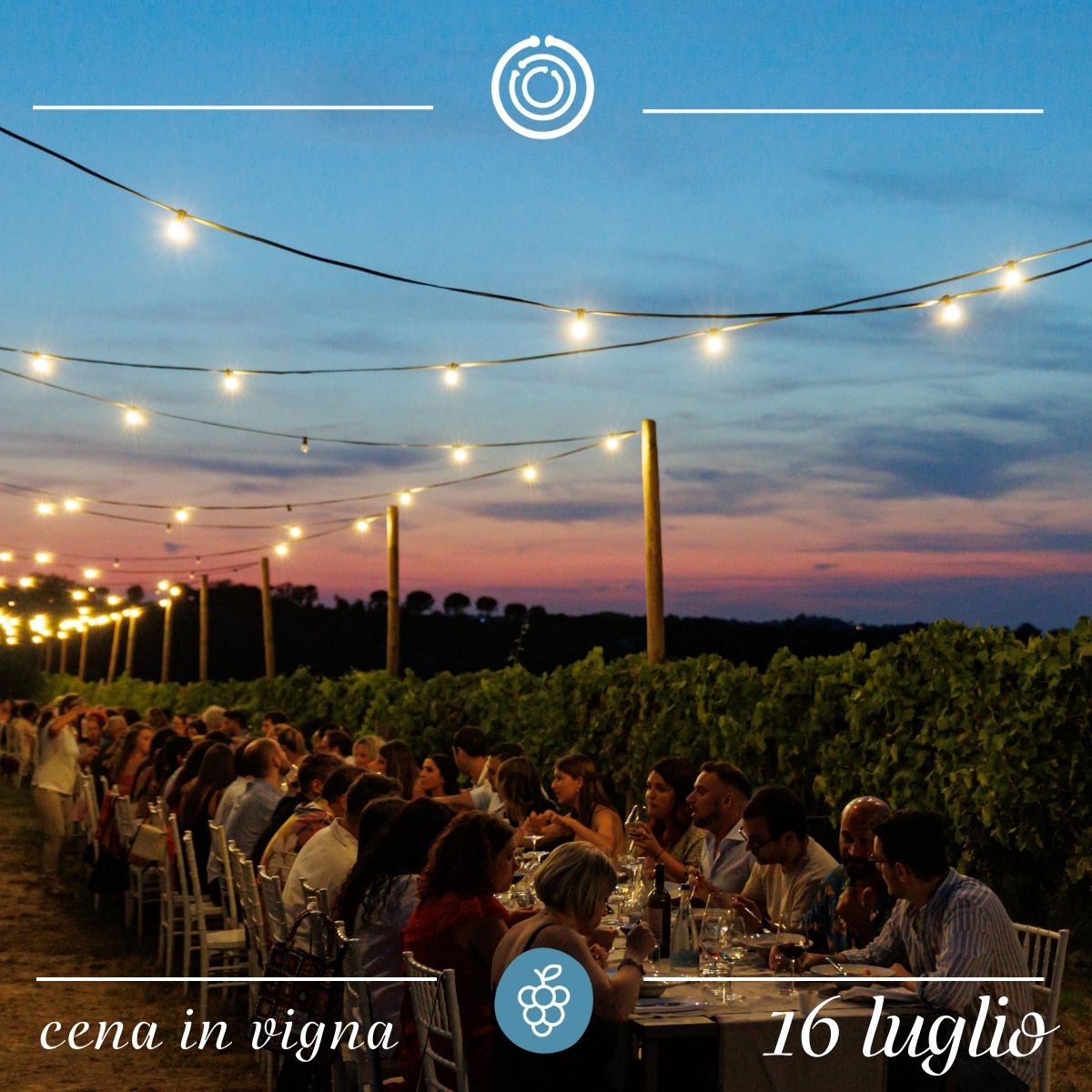 Cena in vigna - 16 luglio 2026